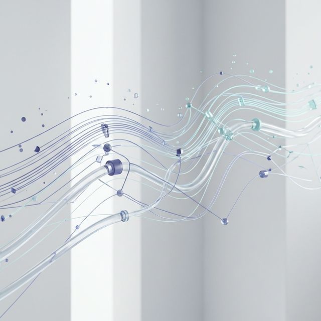 Abstract Data Flow Background Light